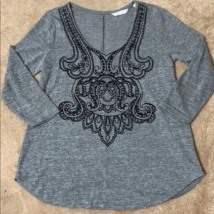 NY&CO Sweater with embroidered detail